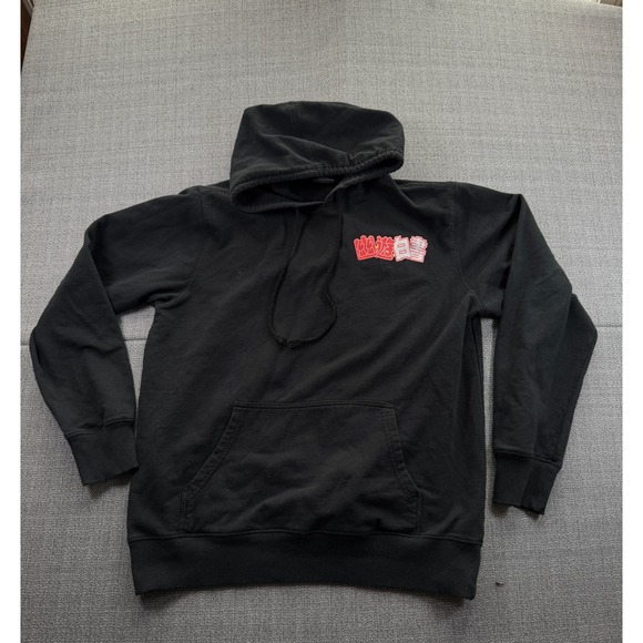 Yu Yu Hakusho Other - Yu Yu Hakusho Animation Japanese Hoodie Mens L Black Graphic Cotton Fleece Lined